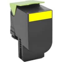 Lexmark Origineel Tonercartridge 80C20Y0 Geel
