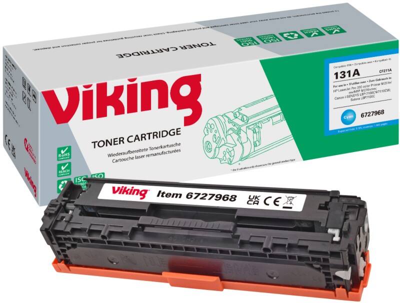 Viking 131A compatibele HP tonercartridge CF211A cyaan