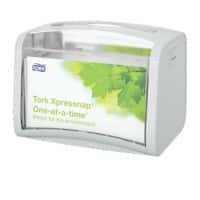 Tork Servetdispenser N4, N12 Xpressnap Hoogwaardig kunststof 20,1 x 15 x 15,5 cm Lichtgrijs