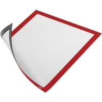 DURABLE DURAFRAME Magnetic A4 Displayframe Magnetisch Rood 486903 24,5 x 0,5 x 32,5 cm 5 Stuks