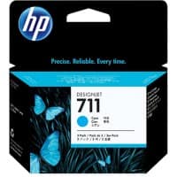 HP 711 originele inktcartridge CZ134A cyaan multipak 3 stuks