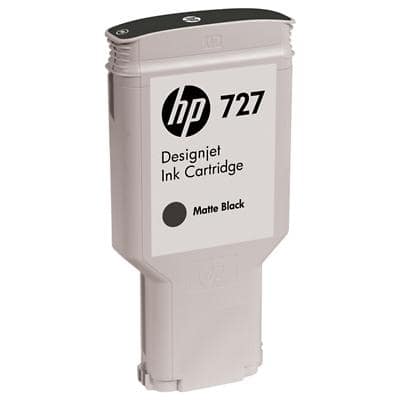 HP 727 originele inktcartridge C1Q12A mat zwart