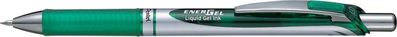 Pentel EnerGel BL77-DO Intrekbaar Rollerballpen Groen 0,4 mm Medium Ronde punt Navulbaar