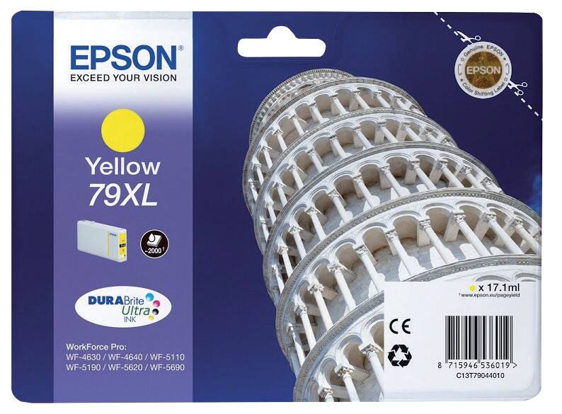 Epson 79XL Origineel Inktcartridge C13T79044010 Geel