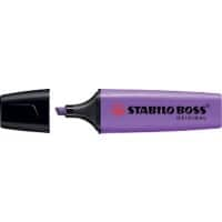 STABILO BOSS ORIGINAL Tekstmarker Paars Beitelpunt 2 - 5 mm Navulbaar