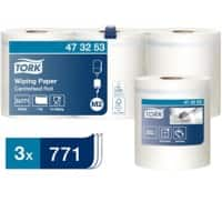 Tork Poetspapier M2 Reflex 1-laags 3 Rollen à 771 Vellen