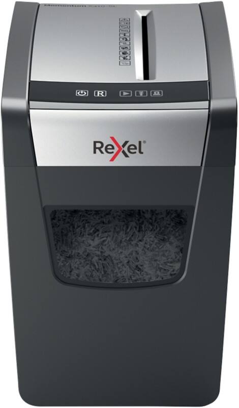 Rexel Momentum X410-SL Slimline Papierversnipperaar Snippers Veiligheidsniveau P-4 10 Vel