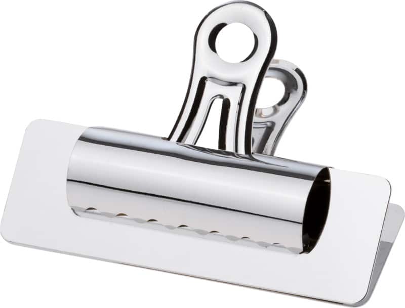 Viking Papierklemmen Bulldog Clips 100 mm Zilver Metaal 6 Stuks