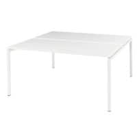 Bisley Bureautafel Quattro desk basic Wit 1.600 x 1.640 x 740 mm fh