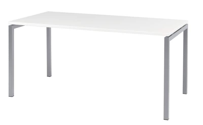 Bisley Quattro Basic Bureau Wit 1.800 (B) x 800 (D) x 740 (H) mm Melamine, Staal