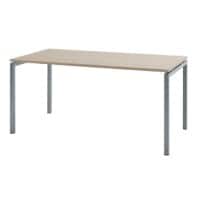 Bisley Quattro Basic Bureau Eiken 1.800 (B) x 800 (D) x 740 (H) mm Melamine, Staal