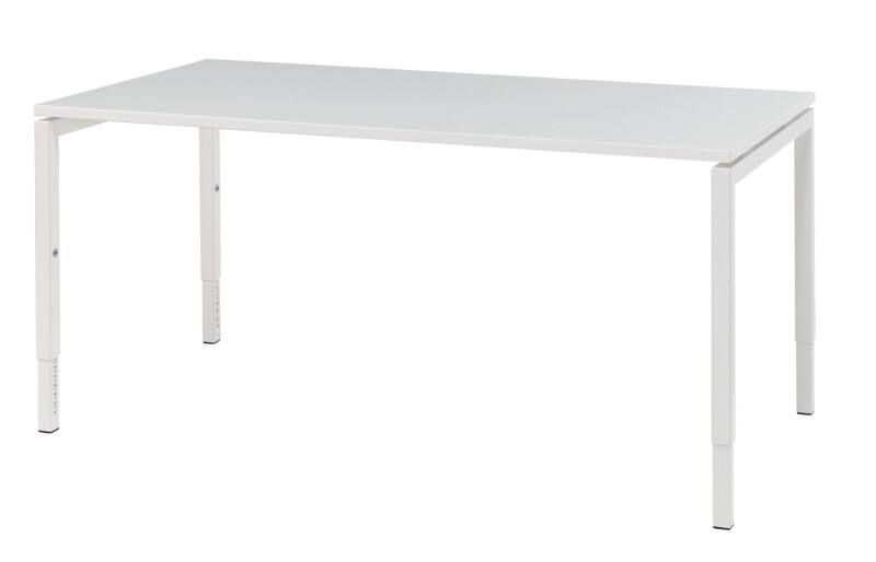 Bisley Quattro Basic Bureau Wit 1.800 (B) x 800 (D) x 850 (H) mm Melamine, Staal  