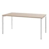 Bisley Quattro Basic Bureau Eiken 1.800 (B) x 800 (D) x 850 (H) mm Melamine, Staal  