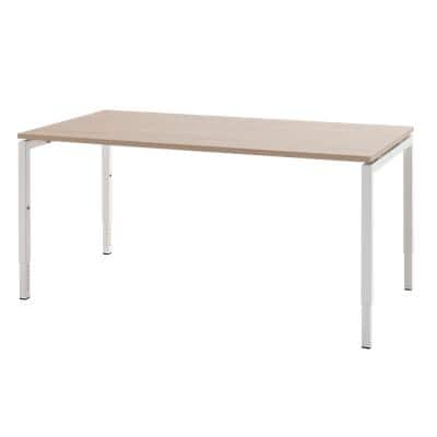 Bisley Bureau Quattro desk basic Bruin 1.800 x 800 x 80 mm ah