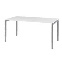 Bisley Quattro Basic Bureau Wit 1.800 (B) x 800 (D) x 850 (H) mm Melamine, Staal  