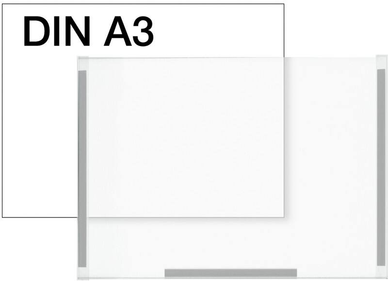 Kerkmann A3 Displayframe Transparant 6943 297 (B) x 3 (D) x 420 (H) mm