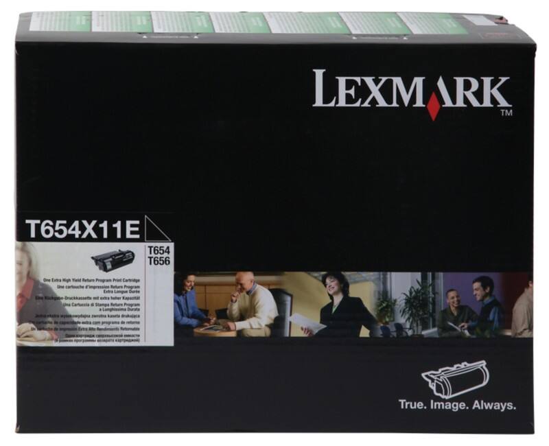 Lexmark Origineel Tonercartridge T654X80G Zwart