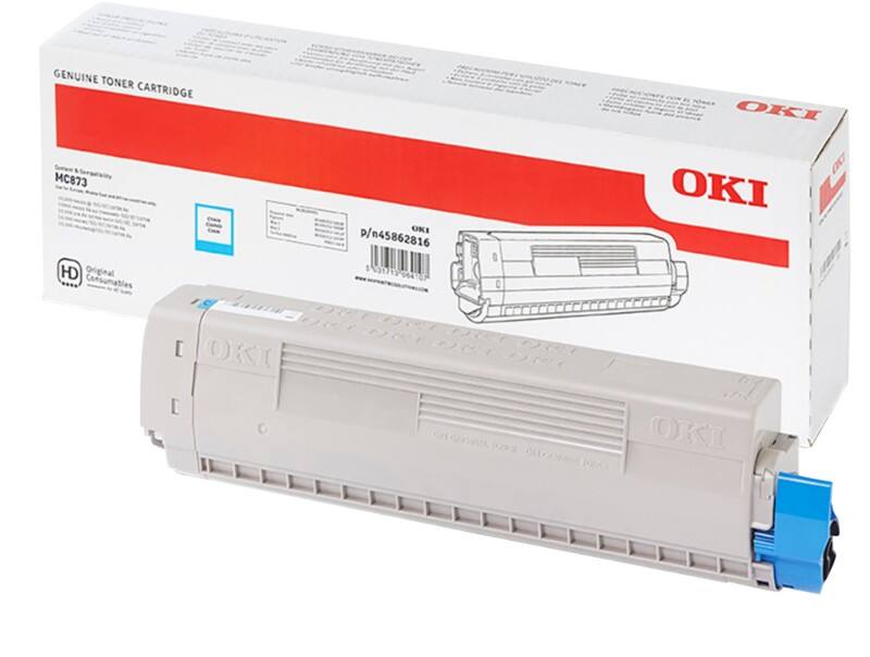 OKI 45862816 Originele tonercartridge Cyaan