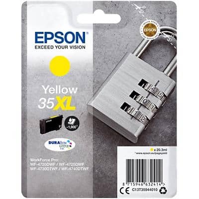 Epson 35XL Origineel Inktcartridge C13T35944010 Geel