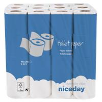 Niceday Toiletpapier 2-laags Standaard 48 rollen van 200 vellen