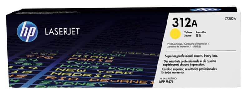 HP 312A originele tonercartridge CF382A geel