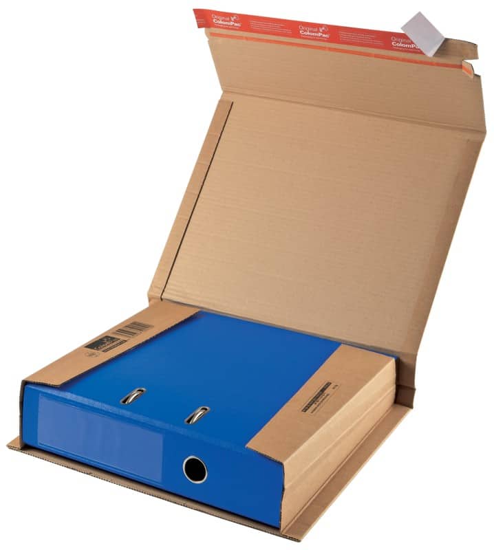 ColomPac Verzenddoos Karton 365 (B) x 300 (D) x 80 (H) mm Bruin 20 Stuks