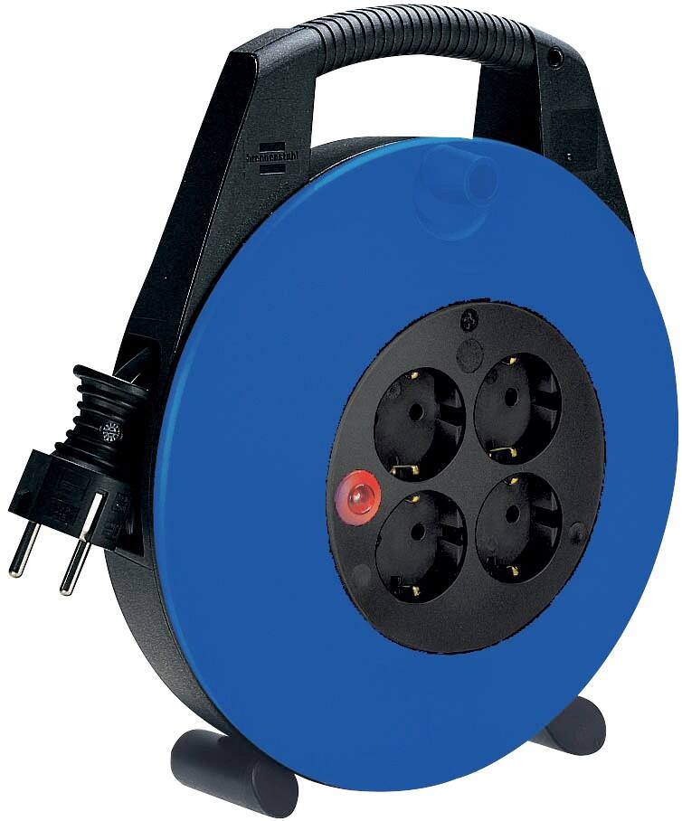 brennenstuhl Kabelhaspel Vario Line 4 stopcontacten