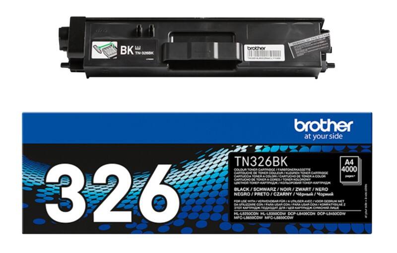 Brother TN-326BK Origineel Tonercartridge Zwart