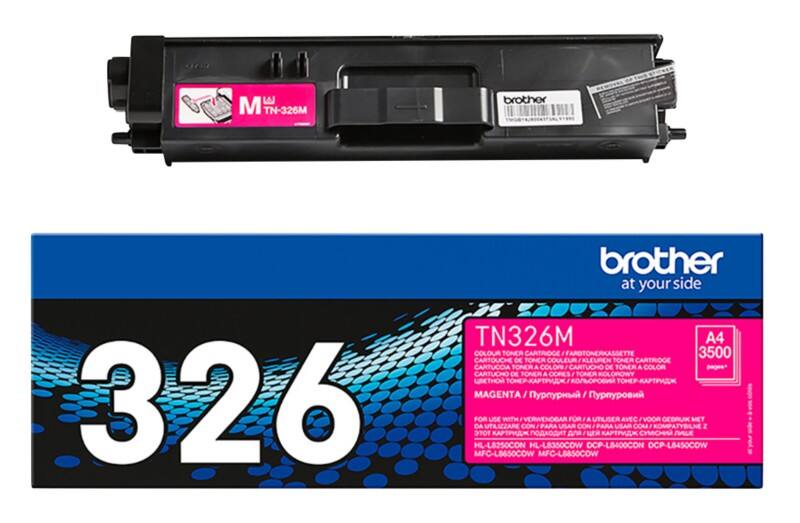 Brother TN-326M Origineel Tonercartridge Magenta