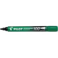 Pilot Super Grip 100 permanentmarker fijn ronde punt 1 mm Groen