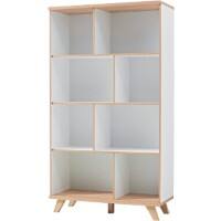 GERMANIA kast Oslo laden wit, eiken 960 x 400 x 1.660 mm