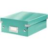 Leitz Click & Store WOW Small Opbergdoos Karton Ice Blauw 22 x 28.2 x 10 cm