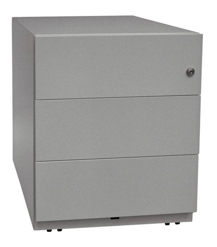 Bisley Ladeblok Note 3 Zilver