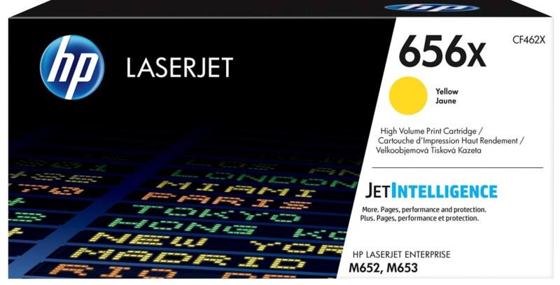 HP 656X originele tonercartridge CF462X geel