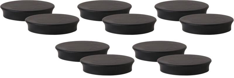 Viking Magneten Zwart 2,2 kg draagkracht 40 mm 10 Stuks