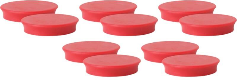 Viking Magneten Rood 2,2 kg draagkracht 40 mm 10 Stuks