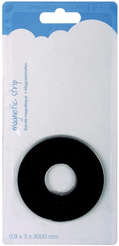 Viking Magneetband 6851772 3 x 3000 mm Zwart