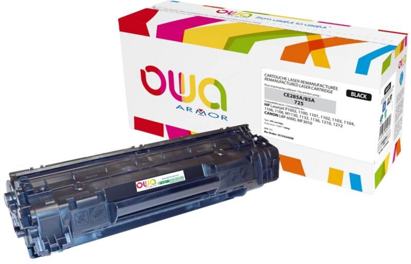 OWA 85A Compatibel HP Tonercartridge CE285A Zwart