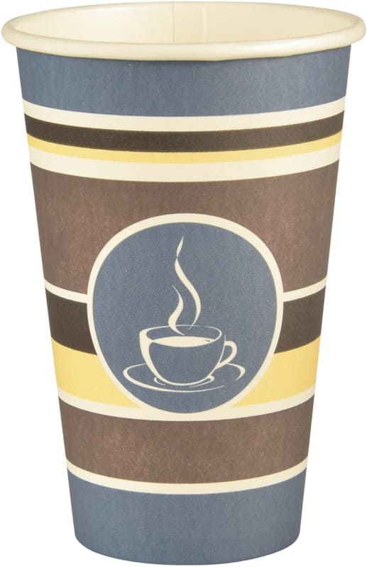 PAPSTAR Wegwerpbekers Karton 300 ml 80 mm Wit 50 Stuks