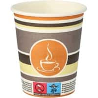 PAPSTAR Wegwerpbekers Papier 200 ml 80 mm Kleurenassortiment 50 Stuks