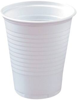 PAPSTAR Plastic bekers Plastic Wit 150 ml 100 Stuks