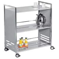Kerkmann Niet hoogteverstelbaar Serveerwagen Artline 3371 Staal 700 x 400 x 840 mm