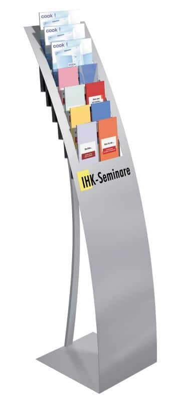 Kerkmann Varia A4 Folderhouder Zilver 6509 320 (B) x 340 (D) x 1,320 (H) mm