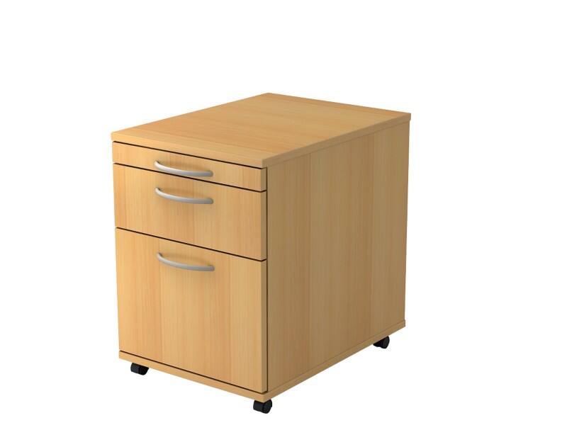 Hammerbacher Mobiel ladeblok VAC30/6/6/BM Beuken 428 x 580 x 590 mm