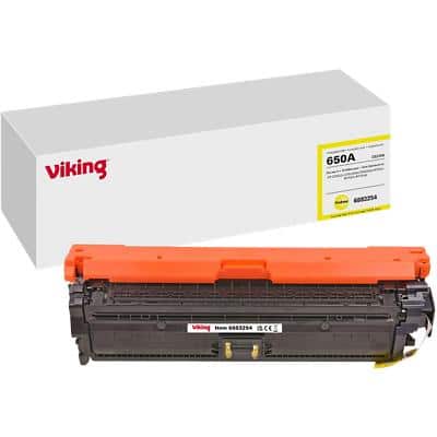 Compatibel Viking HP 650A Tonercartridge CE272A Geel