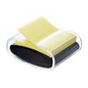 Post-it Super Sticky Z-Notes Pro Dispenser Zwart met één blok Z-Notes Canary Yellow Geel 90 Vellen