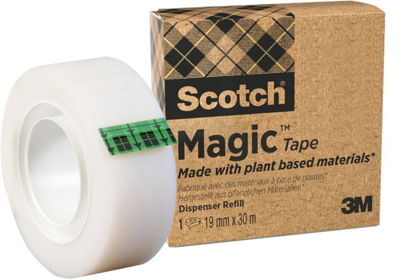 Scotch Plakband Scotch Magic 810 Transparant 19 mm (B) x 30 m (L) Natuurlijke vezels