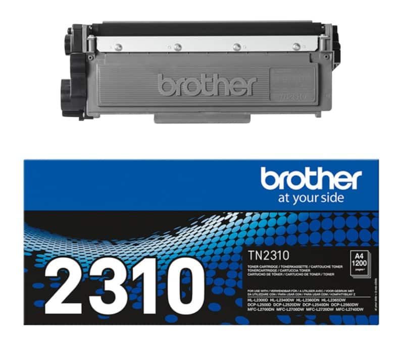 Brother TN-2310 Origineel Tonercartridge Zwart