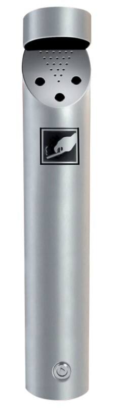 Kerkmann Asbak Albert 45 cm Zilvergrijs