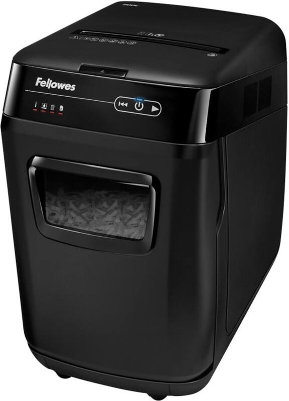 Fellowes Automatische Papierinvoer AutoMax 200C Papierversnipperaar 200 Vellen Snippers Veiligheidsniveau P-4 32 L